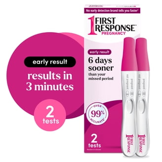 First Response Early Result Pregnancy Tests, Early Detection Pregnancy ...
