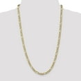 thumbnail image 2 of 14K Yellow Gold 5.25mm Flat Figaro Chain 20 Inch, 2 of 6