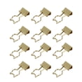 thumbnail image 1 of 12 Uds Clips de carpeta lindo gato en forma de fuerte fuerza de sujeción Clips de carpeta de papel de Metal para suministros de oficina, 1 of 5