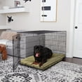 thumbnail image 3 of Happy Hounds Cooper Deluxe Reversible Crate Pad, Moss, Extra Large (48" x 30"), 3 of 6