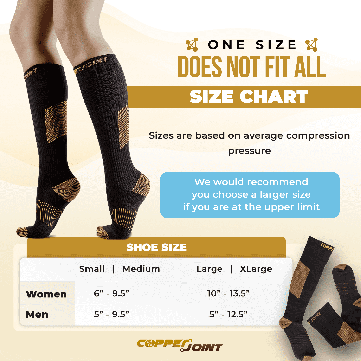 Copper Running Compression Socks - 3 Pack | Buy 3 Pack of Copper Infused  Short Compression Socks Online - CopperJoint
