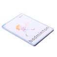 thumbnail image 1 of 1 de 52 Unidades s Accesorios para Enseñanza de DIY Manual - cartas s - 14 piezas Deportes Sunnimix tarjetas flash de palabras, 1 of 8