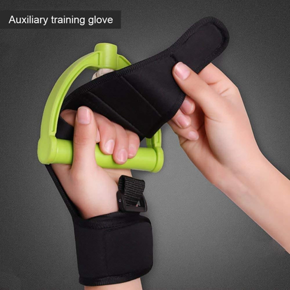 Finger Splint Brace Ability,Finger Anti-Spasticity Rehabilitation Auxiliary Training Gloves for Stroke Hemiplegia Patient and Athlete Finger Rehabilitation