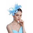 thumbnail image 2 of Diadema Fascinadora Estrella Litter Sombrero con Plumas, 2 of 4