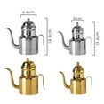 thumbnail image 5 of Shoreew Stainless Steel Oil Dispenser Leak-Proof Drip-free Oil Bottle for Olive Oil Vinegar Kitchen Oil Storage Container, 5 of 7