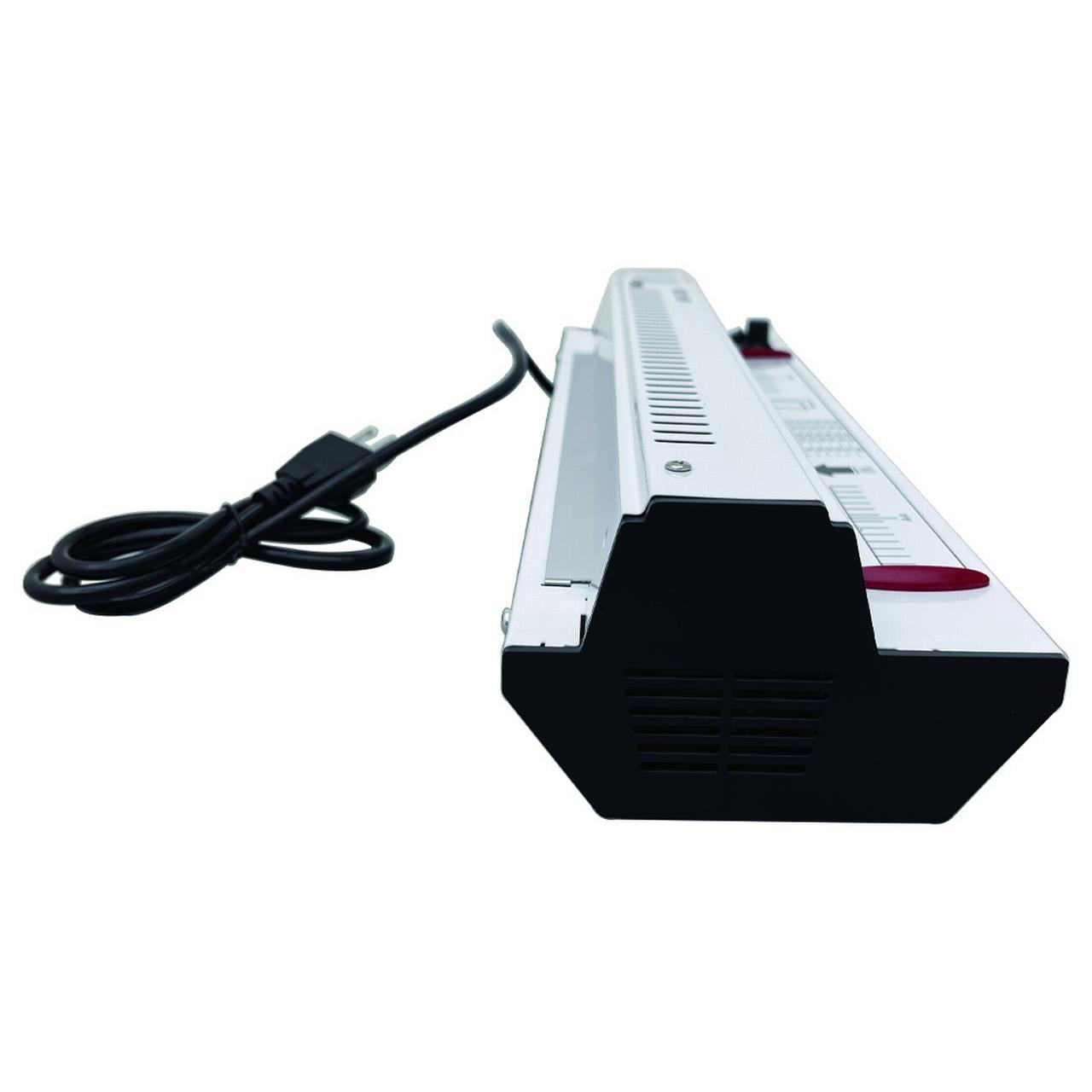 12.5inch All Metal Shell Thremal Plastic Packaging Machine Hot Cold Lamiantor Machine 110V with Inside Heating Tube