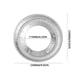 thumbnail image 3 of Gas Stove Oil Proof Pad | Circular Thickened Aluminum Foil Tin Protection Sticker | Nonstick Removable Cover | Heat Resistant | Fits 9.05" Outer/4.52" Inner | 20/30/50 Pack, 3 of 5