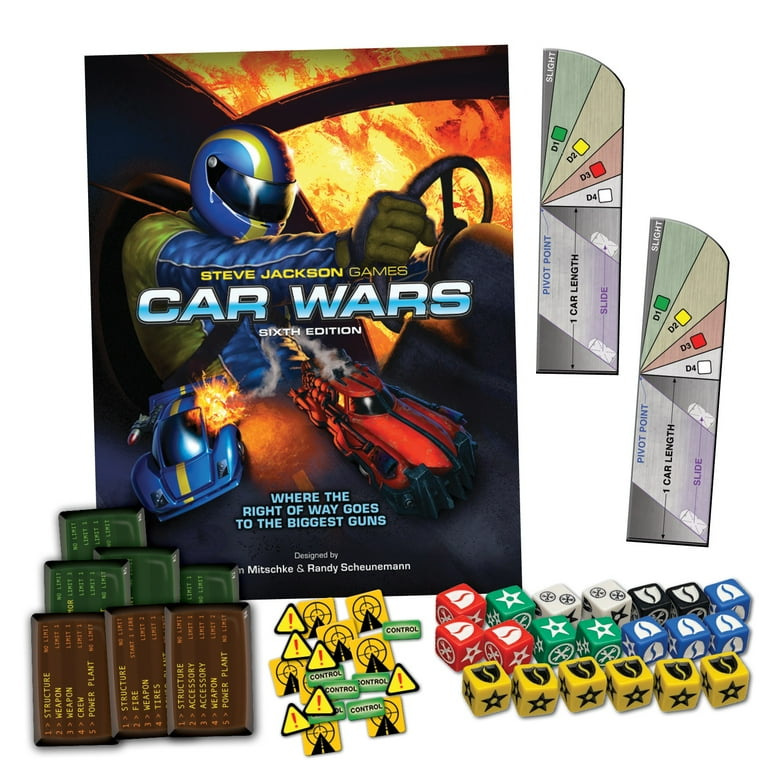 Steve Jackson Games Car Wars Linked Weapons Pack, Expansion Strategy Card Game, for 2 to 4 Players and Ages 10+ Steve Jackson Games Car Wars Linked Weapons Pack, Expansion Strategy Card Game, for 2 to 4 Players and Ages 10+