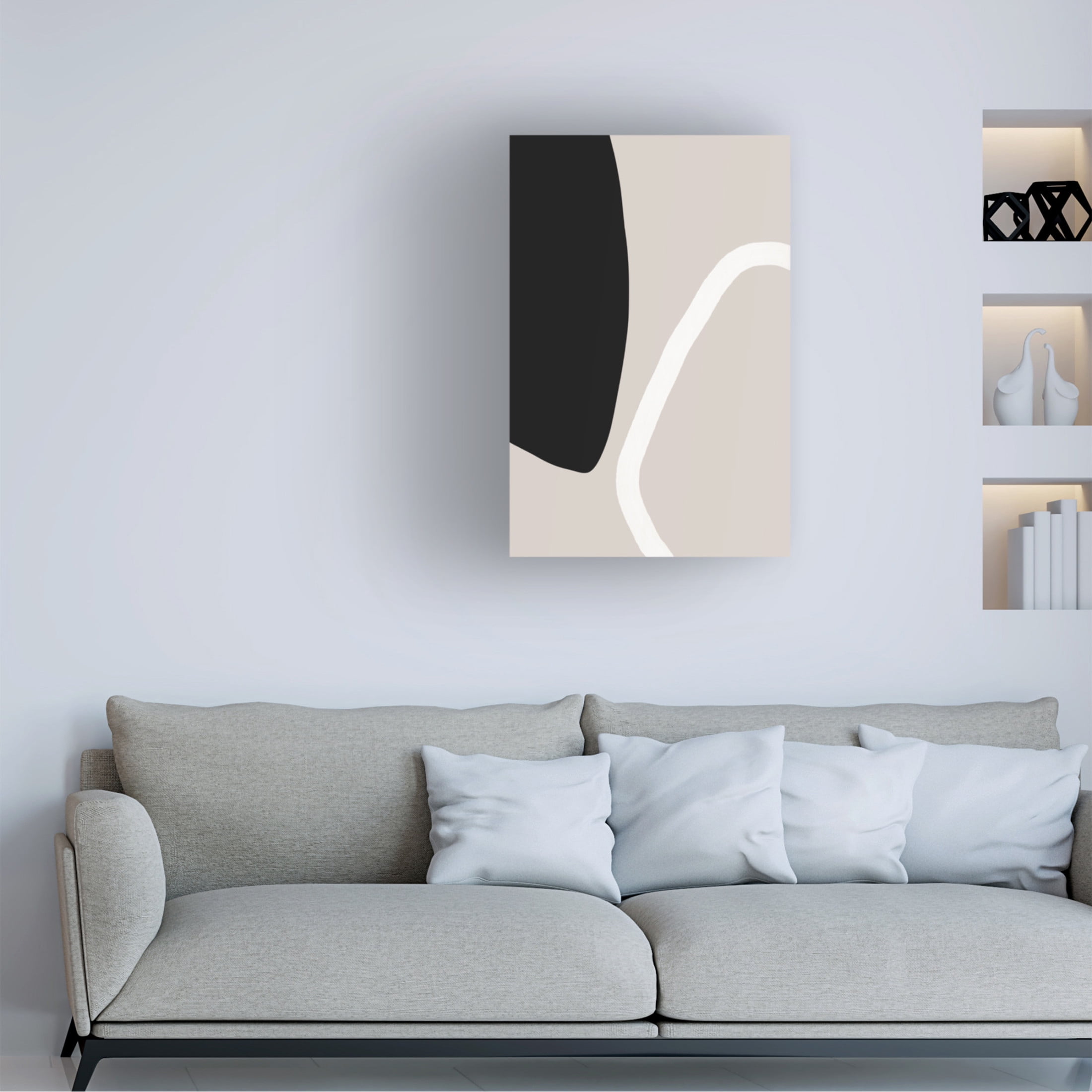 Trademark Fine Art uplusmestudio Here with You Canvas Wall Art