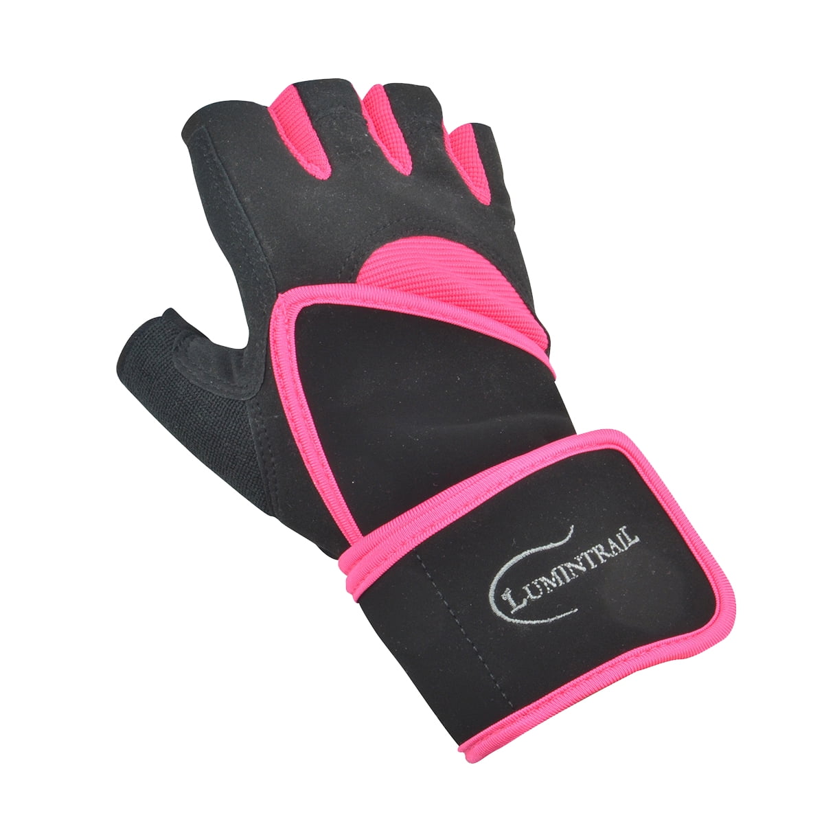 Tivolii 1 Pair Unisex Non-Slip Breathable Half Finger Gloves for Sports Fitness Training Women Men Summer Riding Wrist Support Bracer 