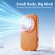 thumbnail image 4 of YiJuHui High Speed Portable Handheld Fan, 5 Wind Speeds Rechargeable Mini Fan with Powerful Airflow, Quiet USB Desk Fan for Travel, Office, Outdoor, Home, Camping, Personal Cooling Fan, 4 of 7