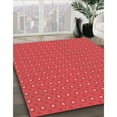 thumbnail image 2 of Ahgly Company Indoor Round Patterned Valentine Red Area Rugs, 4' Round, 2 of 6