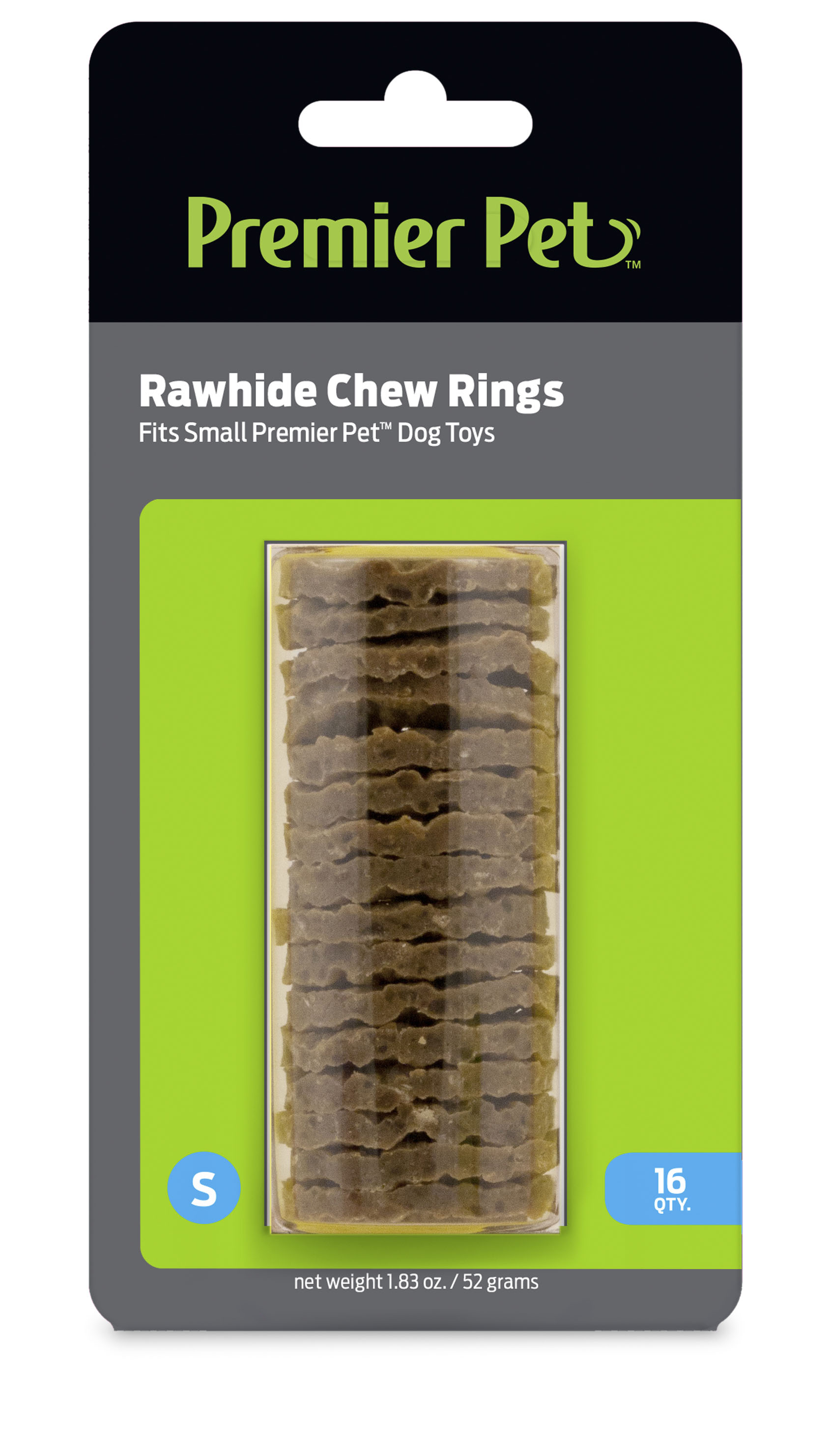 Premier Pet Rawhide Chew Ring Small and Ring Holding Bone Small Bundle
