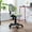 GREY/GREE, variant on JJS Home Office Low Back Computer Executive Chair, Ergonomic Mesh Chair with Extra Large Base and Pads, Black/Pink
