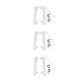 thumbnail image 1 of Tholdsy 1 par de estribos laterales de Metal, estribos de Pedal, pedales deslizantes, piezas de mejora de Control remoto, reemplazo para Jimny Blanco 3piezas Tholdsy CBP186909, 1 of 6