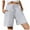 Gray, variant on Women Short Sports Trousers Running Trousers Leisure Shorts Polyester Cotton Lightweight For Summer