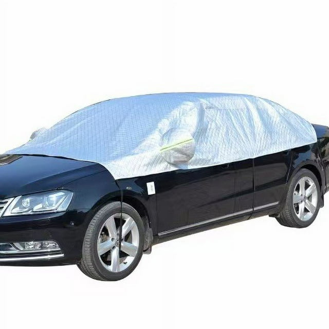 Funda impermeable para coche, funda protectora, lona impermeable, antihielo, nieve, rayos UV y polvo.