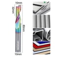 thumbnail image 1 of Colorful Single-edge Aluminum Milling Cutter Aluminum Alloy Punching Step Drill 10*10*32*80, 1 of 8