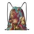 thumbnail image 1 of Pofeuu Garfield for Water-Resistant 210D Drawstring Bag Compact Foldable Design Gym Yoga Travel Essentials Lightweight Carryall-Small, 1 of 6