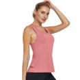 thumbnail image 4 of Harpily Sleeveless Sports Racerback Tank Tops for Women Breathable Quick Dry Crisscross Tie Soft Stretch for Women Outdoor Gym Running Fitness Workout, 4 of 4