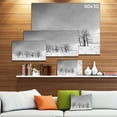 thumbnail image 3 of Arbres Noir et Blanc en Hiver - Impression sur Toile Paysage, 3 of 4