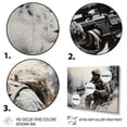 thumbnail image 3 of Designart "Precision Marksmanship Army II" Army Canvas Wall Art, 3 of 5