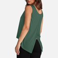 thumbnail image 2 of Women's Tank Tops Loose Fit Summer Sleeveless Open Back Basic Casual Tee Comfortable Breathable Fashion Top, 2 of 7