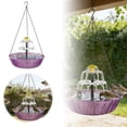 thumbnail image 1 of BotaniNest Outdoor Solar Bird Bath Hanging Piece For Balcony Garden Suspended For Birds Solar Powered Bird Bath, 1 of 6