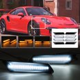 thumbnail image 1 of A Pair LED Side Markers Lights Indicator For Porsche 911 997 987 Boxster, 1 of 6