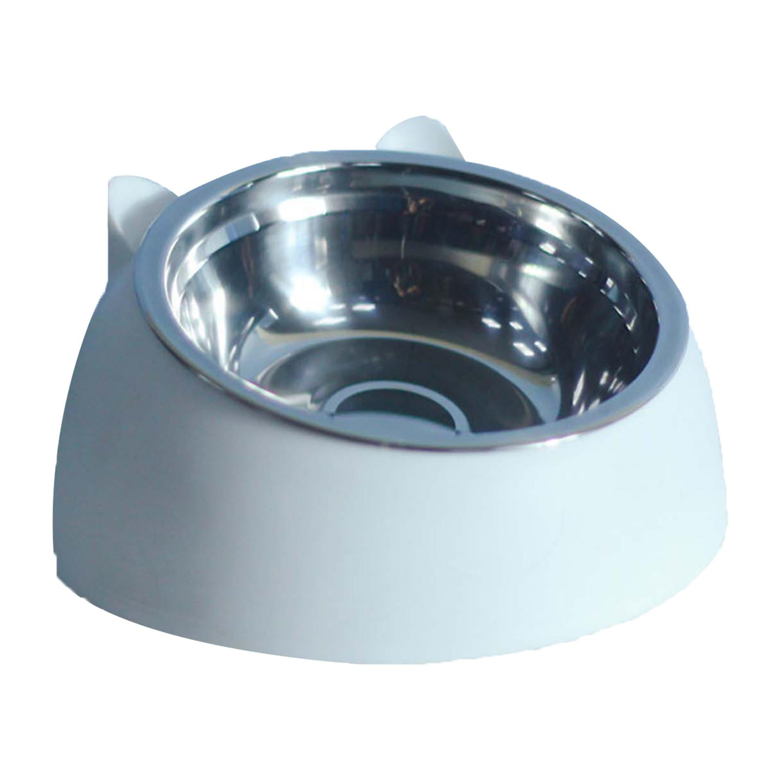 Bothyi 3x Cat And Dog Bowl Raised Non Slip Container Food Feeder Neck Tilted Elevated Feeding Dish Pet Feeder Pets Bowls for Small to Large Pets