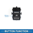 thumbnail image 3 of Unique Bargains Rear Power Window Switch for Ford Edge Expedition F-150 No.FL3Z14529AB, 3 of 7
