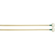 Balter Mallets Traditional Plus Series Marimba Mallets 72 Birch Green Trim Medium Hard
