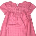 thumbnail image 2 of Womens Pink Floral Print Short Sleeve Nightgown Night Gown Medium, 2 of 2