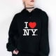 thumbnail image 2 of Sudadera con capucha I Love NY New York para mujer, ropa de invierno de manga larga para mujer, estilo grunge vintage gótico de los 90, regalo para fanáticos de High Street, 2 of 4