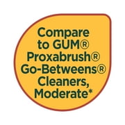 Equate Interdental Brushes, Mint, Moderate, 20 Count