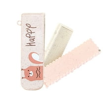 Under $10 Folding Comb Mirror Set, Pink Portable Hair Styling Tool Travel, Folding Comb Mirror Set Compact Portable Hair Styling Tool for Travel Personal Care