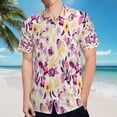 thumbnail image 5 of High Quality Hawaiian Shirts for Men Short Sleeve Aloha Beach Shirt Floral Summer Casual Button Down Shirts Blouses SKXP9U, 5 of 7