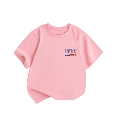 

Up to 30% off! Kukoosong Summer Baby Boy Clothes Baby Girl Clothes Funny Toddler Shirt Moms Day Gift Trendy Kid Shirt Kid T-Shirt Funny Youth Shirt Pink 8-9 Years