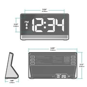 La Crosse Technology Digital Color Changing Deep Sleep Alarm Clock