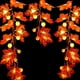 thumbnail image 2 of Guirnalda de luces LED decorativas con forma de calabaza y hojas de arce para Halloween, Acción de Gracias, patio, fiesta, habitación, batería, pequeña linterna, 2 of 6