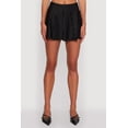 thumbnail image 3 of Womens Trendy High Waisted Pinstripe Pleated Mini Skirt, 3 of 4