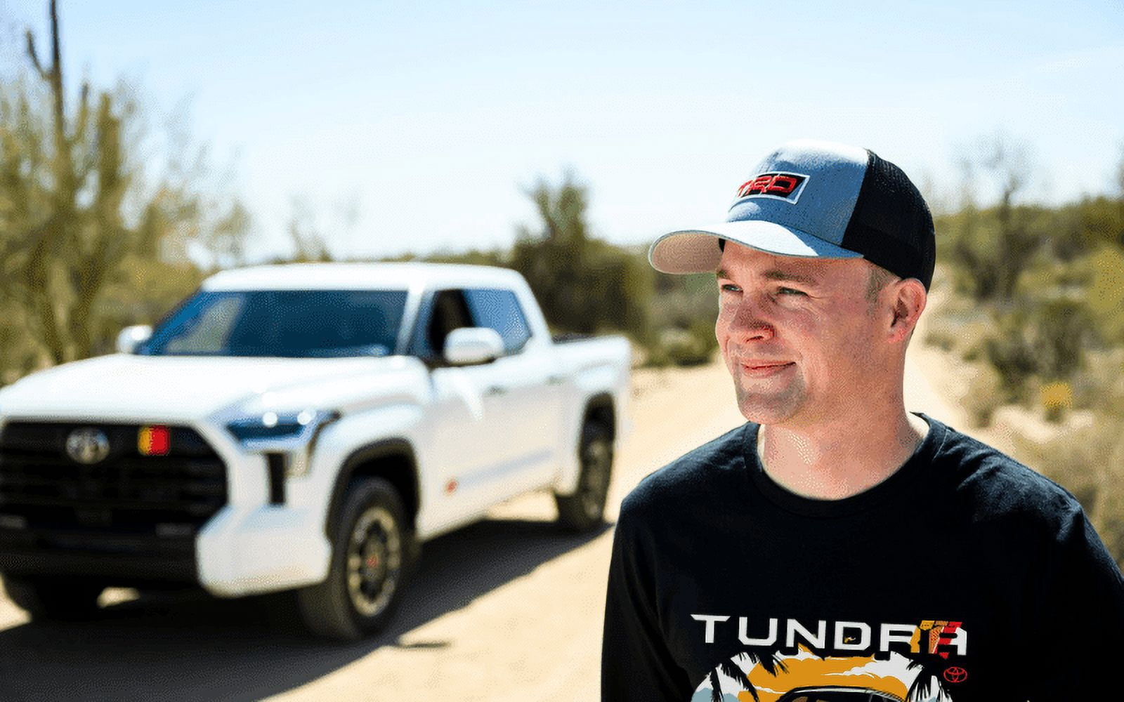 Toyota Tundra Pick-Up Truck Beach Tee-Toyota Licensed Apparel