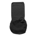 thumbnail image 2 of 1pcs Stretch Solid Diamond Lattice Dining Chair Cover Slipcover Removable Washable Short Dining Chair Protector Seat Solid Slipcovers for Hotel Dining Black, 2 of 7