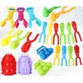 thumbnail image 3 of Kid Snow Toy Funny Snowman Penguin Snowball Maker Snow Bucket Toy Snow Brick Toy, 3 of 10