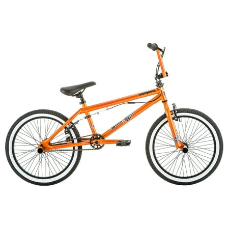 Mongoose Jam Boys' BMX Bike, 20" wheel, Orange