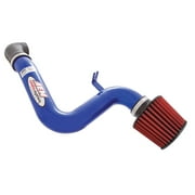 Angle View: AEM 22-446B Blue Short Ram Intake System