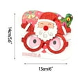 thumbnail image 3 of Xihbxyly Ventas Hoy Liquidación Mujeres Regalo de Navidad Niños Gafas Decoración Regalos de Navidad Niños Gafas de Navidad Adornos, 3 of 3