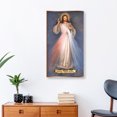 thumbnail image 4 of Cuadros Decorativos Cuadro de diamante con taladro redondo completo retrato de Jesús imagen de diamantes de imitación (WT500) Tmvgtek embutido en tela, 4 of 9