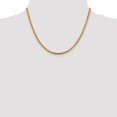 thumbnail image 4 of 14K Yellow Gold Box Chain Styles Necklace 18 inch 3.6 mm Semi-Solid Round with Lobster Clasp, 4 of 4