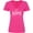 Hot Pink, variant on It's Home- State of Kentucky Outline Women's V-Neck T-Shirt